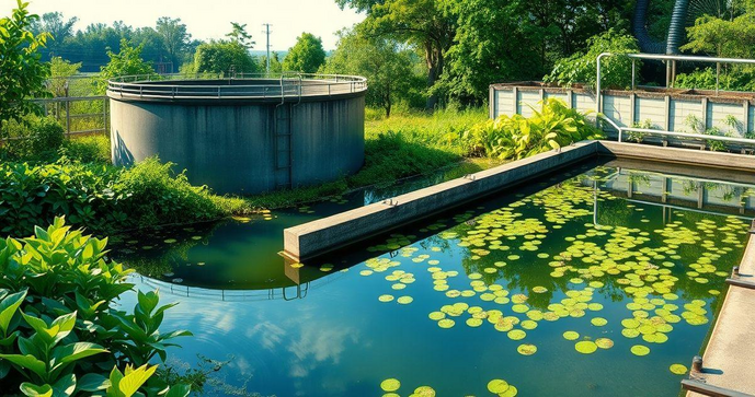 Tratamento biológico de efluente aumenta a eficiência do tratamento de águas residuais