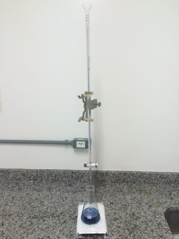 Análise de água laboratório
